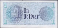 VENEZUELA 1 BOLİVAR 1989 ÇİLALTI ÇİL