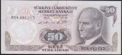 6.EMİSYON 1.TERTİP 50 LİRA H58 481215 ÇİLALTI