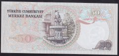 6.EMİSYON 1.TERTİP 50 LİRA H63 375803 ÇİLALTI ÇİL
