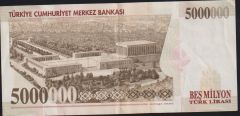7.Emisyon 5 000 000 Lira G17 394690 Çok Çok Temiz+