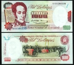 Venezuela 1000 Bolivares 1998 Çil Pick 76c