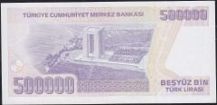 7.Emisyon 4.Tertip 500000 Lira K17 614466 Çilaltı Çil