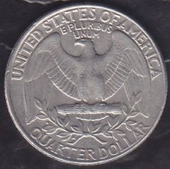Amerika Çeyrek Dolar 1990 D