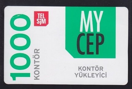TELSİM MYCEP 1000 KONTÖR