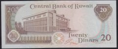Kuveyt 20 Dinar 1968 ( 1980 ) Çil Pick 16b