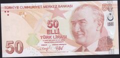 9.Emisyon 5.Tertip 50 Lira E132 493413 Çil