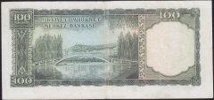5.Emisyon 6.tertip 100 lira G66 090872 Çok Temiz + (Düzeltme Var)