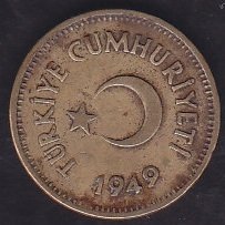 1949 Yılı 5 Kuruş