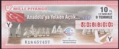 2015 9 TEMMUZ YARIM BİLET Y SERİSİ