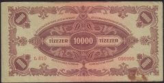 Macaristan 10000 Pengo 1945 Çok Çok Temiz
