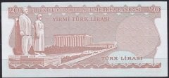 6.EMİSYON 4.TERTİP 20 LİRA I61 840916 ÇİLALTI