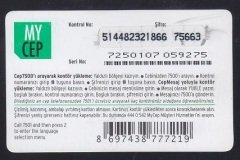 TELSİM MYCEP 500 KONTÖR