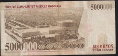 7.Emisyon 5 000 000 Lira G14 646089 Çok Temiz