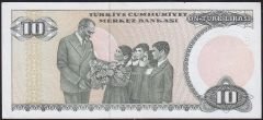 7.Emisyon 2.Tertip 10 Lira E62 609123 Çilaltı