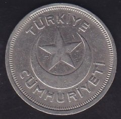 1938 Yılı 5 Kuruş