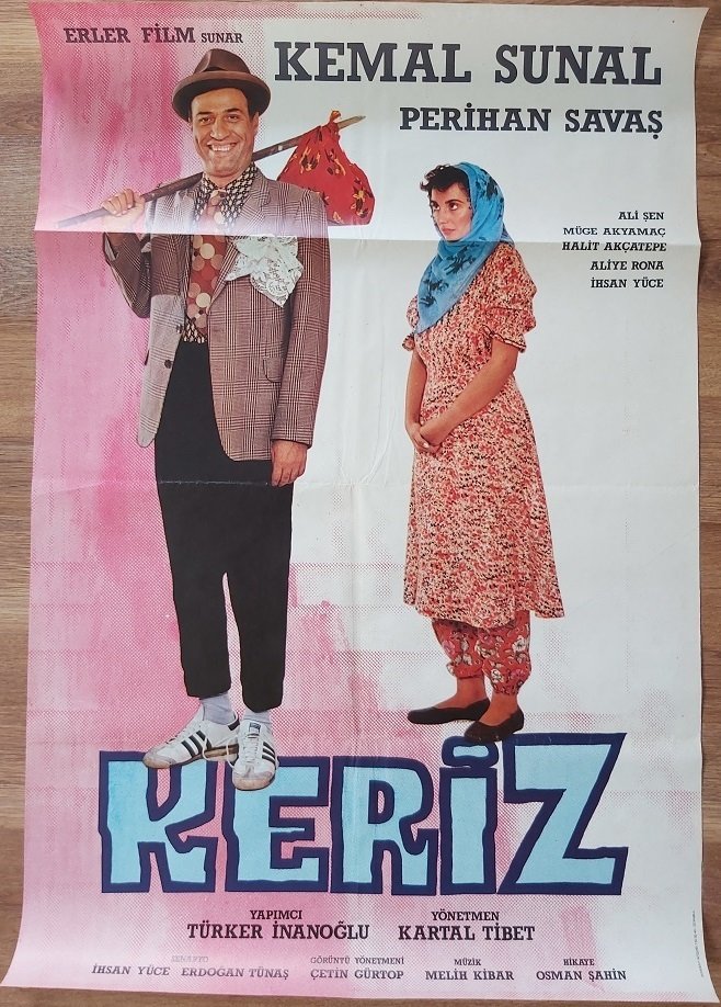 Kemal Sunal - Perihan Savaş - Keriz - Film Afişi