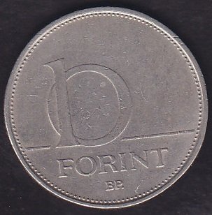 Macaristan 10 Forint 1993