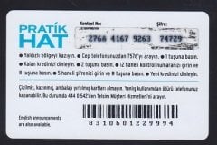 TELSİM PRATİK HAT 5 MİLYON TL