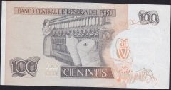 PERU 100 INTIS 1987 ÇİLALTI ÇİL