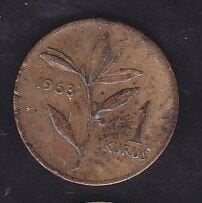 1963 Yılı 1 Kuruş