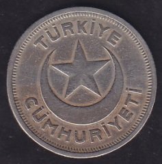 1939 Yılı 5 Kuruş