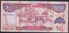 SOMALİLAND 1000 ŞİLİN 2011 ÇİL P-20a