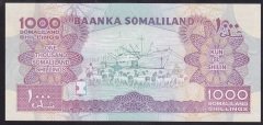 SOMALİLAND 1000 ŞİLİN 2011 ÇİL P-20a
