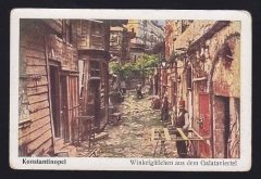 GALATA - ALMAN SİGARA REKLAMI 9X6 BOYUTLU