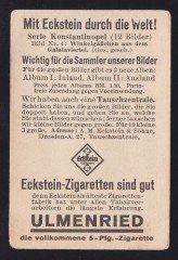 GALATA - ALMAN SİGARA REKLAMI 9X6 BOYUTLU