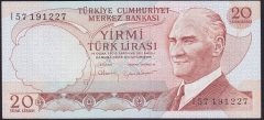 6.EMİSYON 4.TERTİP 20 LİRA I57 191227 ÇİLALTI