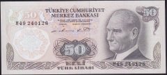 6.EMİSYON 1.TERTİP 50 LİRA H49 240128 ÇİLALTI ÇİL