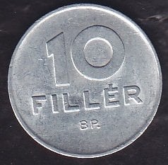 Macaristan 10 Filler 1989