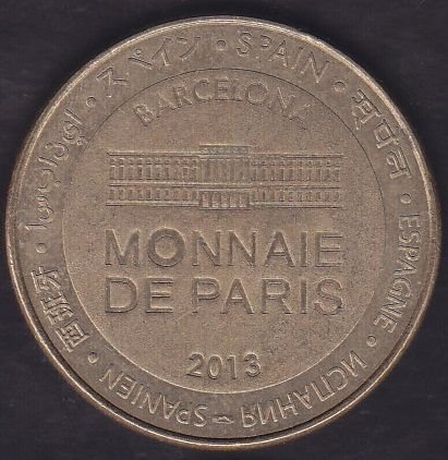 Monnaie De Paris 2013 Madalya 33 mm