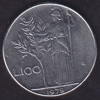 İtalya 100 Liret 1979