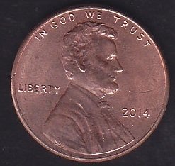 Amerika 1 Cent 2014