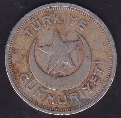 1939 Yılı 5 Kuruş