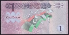 Libya 1 Dinar 2013 ÇİL Pick 76