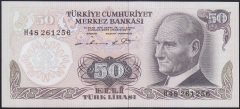 6.EMİSYON 1.TERTİP 50 LİRA H48 261256 ÇİL