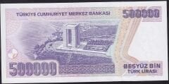 7.Emisyon 4.Tertip 500.000 Lira H15 285207 Çilaltı Çil