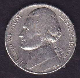 Amerika 5 Cent 1985 D