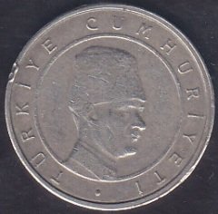 2001 Yılı 100 Bin lira Çok Temiz