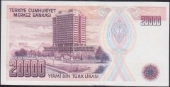 7.EMİSYON 1.TERTİP 20000 LİRA E81 277301 ÇİLALTI