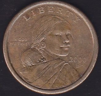 Amerika 1 Dolar 2000 D