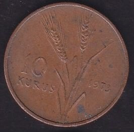 1973 Yılı 10 Kuruş