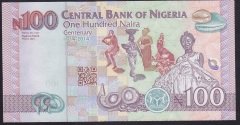 Nijerya 100 Naira 2014 Çil Pick 41a