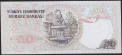 6.EMİSYON 1.TERTİP 50 LİRA H46 499962 ÇİLALTI ÇİL