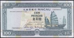 MACAU 100 PATACAS 2003 ÇİL