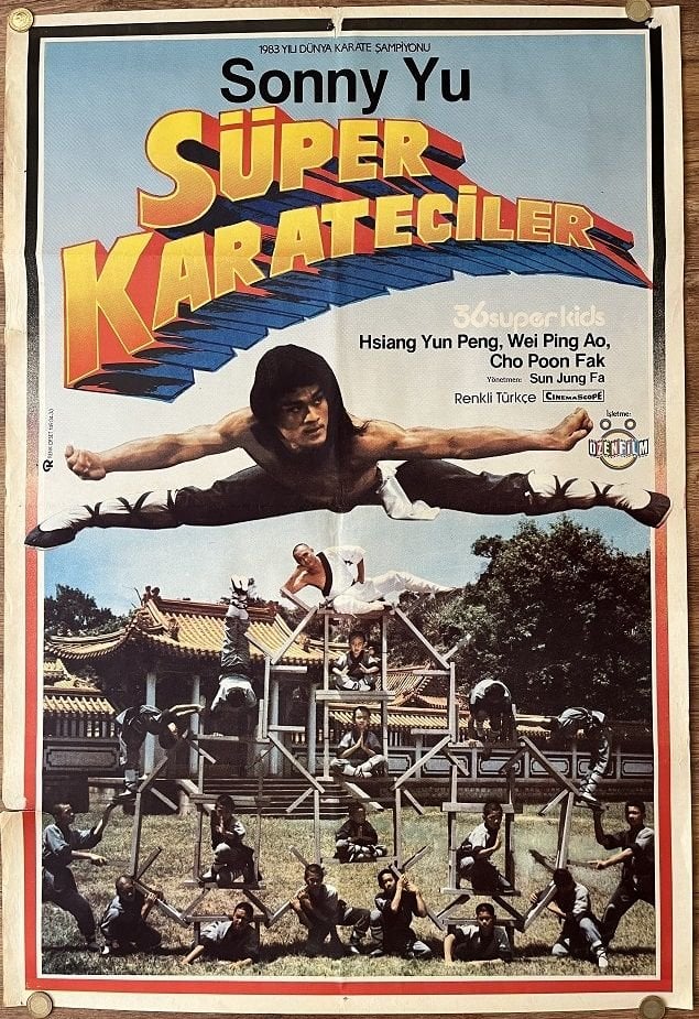 Yabancı - Süper  Karateciler - Sonny Yu - Film Afişi