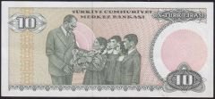 7.Emisyon 2.Tertip 10 Lira D44 303244 Çok Çok Temiz+