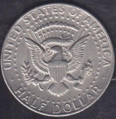 Amerika Yarım Dolar 1972 D